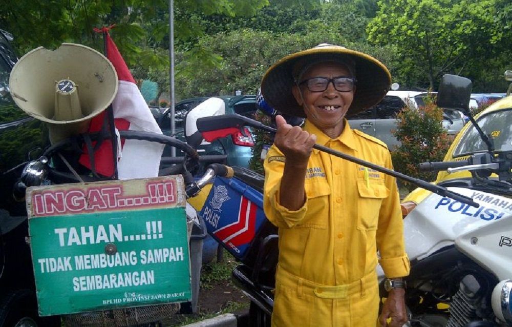 Sariban, Pejuang Lingkungan Asal Bandung yang Mencuri Perhatian Dunia