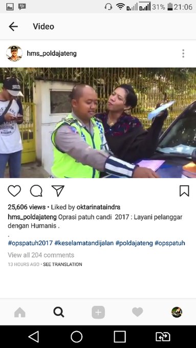 Lagi Viral, Polisi Melambai