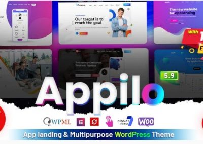 Template Web Landing Page Appilo IDR 75.000
