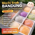 Jual Mochi Bandung Homemade Lembut & Isi Lumer, Bisa Order Online!